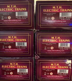 20-93520 Mth 20-93518 Nib 6 Car Bundle Amtrak Exprs Phase Iv 2x 20-93519