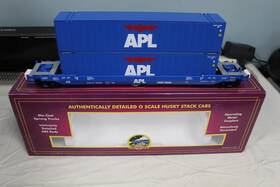 20-95054 Mth American President Lines Husky Stack Car 20-95054 Mth American President Lines Husky Stack Car