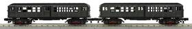 30-20580-3 Mth O Gauge Mta Lo-v 2-car Subway Add-on Non Powered Set Ln/box