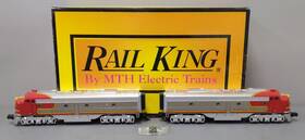 30-20623-1 Mth O Santa Fe E8 Aa Diesel Locomotive Set With Ps3 Ex/box