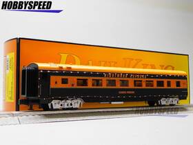 30-68284 Mth 30-38284 Railking Halloween Streamline Coach Car With Led Lights O Gauge New