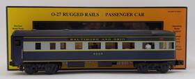30-4113c Mth O Baltimore And Ohio Streamlined Observation Car #3305 Ex/box