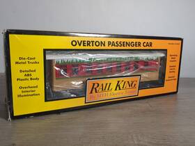 30-4141c Mth 30-4141 Christmas Overton Passenger Coach Dasher Read Description