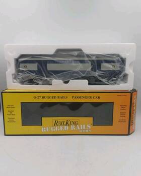 30-4150a Mth Mth-rail King #30-4150a Baltimore And Ohio 0-27 Madison Baggage Car Read