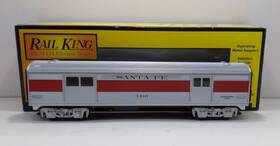 30-6010 Mth O Gauge Santa Fe Streamlined Baggage Car #3480 Ln/box