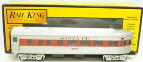 30-6013 Mth O Santa Fe Streamlined Observation Car #3198 Ln/box