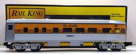 30-6094-4 Mth O Drgw Streamlined Observation Car #1250 Ex/box