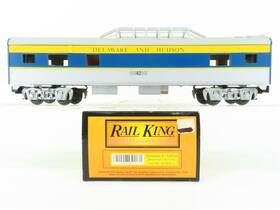 30-6098-3 Mth O Gauge 3-rail Rail King D&h Delaware And Hudson Dome Passenger #42