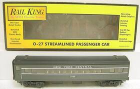 30-6110c Mth New York Central O27 Coach Car Ln/box