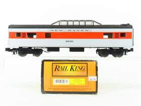 30-6131d Mth O Gauge 3-rail Rail King Nh New Haven Railroad Dome Passenger #8645