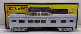 30-6133d Mth O Gauge Reading Streamlined Vista Dome Passenger Car #4 Ln/box