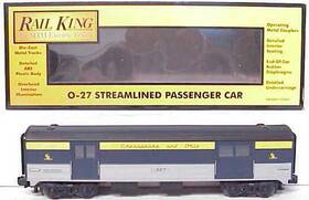 30-6141b Mth Chesapeake And Ohio O27 Streamline Baggage Car Ln/box