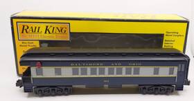 30-6265e Mth O Gauge Baltimore And Ohio Madison Observation Car Ln/box
