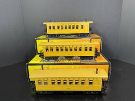 30-6407 Mth Railking Baltimore And Ohio B&o Overton Coach 3-car Set Ex