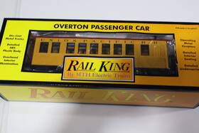 30-6411c Mth Railking Union Pacific Overton Coach Passenger Car O-gauge