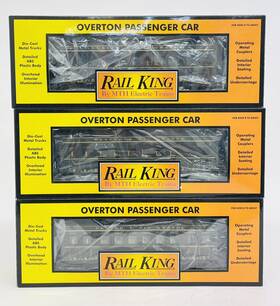 30-6416 Mth Railking Denver And Rio Grande Overton Passenger Coach Set Ln