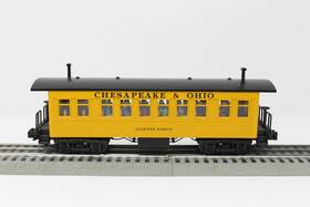 30-6425b Mth O Guage Overton Coach Car Chesapeake And Ohio C&o Clifton Forge