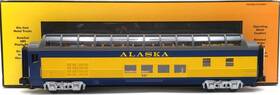 Mth 30-67012 Alaska Streamlined Abs Vista Dome Car Ln/box