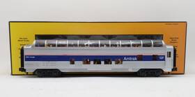 30-67048 Mth 60ft Streamlined Abs Full-length Vista Dome Car Amtrak Ex/box