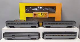 30-67073 Mth O New York Central 60ft Streamlined Abs Passenger Car Set Of 4