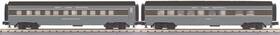 30-67074 Mth O New York Central 2-car 60ft Streamlined Abs Sleeper/diner Set Ln