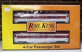 30-67137 Mth O Texas Special 60ft Streamlined Abs Passenger Set Of 4