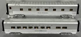 30-67175 Mth O Gauge Railking 2-car 60ft Streamlined Sleeper/diner Ex