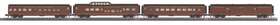 30-67062 Mth 30-67268 Norfolk And Western Railking 6 Car Passenger Set O Ga 3 R