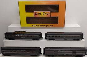 Mth 30-67288 O New York Central 60ft Streamlined Abs Passenger Car Set Of 4