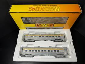 30-67309 Mth Railking C&o 60ft Streamlined Sleeper Diner 2-car Set Lnib