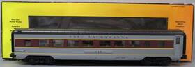 30-6743 Mth O Gauge Erie Lackawanna 60ft Streamlined Coach Car #315 Ln/box