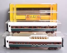 30-67443 Mth O Amtrak 60ft Streamlined Abs Sleeper/diner Set Of 2 Ex/box