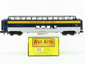 30-67449 Mth O Gauge 3-rail Rail King C&o Chesapeake And Ohio Dome Passenger 30-67449 Mth O Gauge 3-rail Rail King C&o Chesapeake And Ohio Dome Passenger