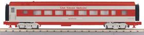 30-67460 Mth 30-6013 O Santa Fe Streamlined Observation Car #3198 Ln/box