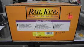 30-67526 Mth Railking 4-car 60ft Streamlined Passenger Set