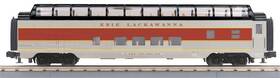 30-67641 Mth Erie Lackawanna 60ft Streamlined Vista Dome Inch Lake Michigan Ln/box