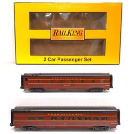 30-67647 Mth O Scale Prr 60ft Streamlined Sleeper/diner Passenger Set Ln/box 30-67647 Mth O Scale Prr 60ft Streamlined Sleeper/diner Passenger Set Ln/box