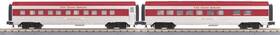30-67655 Mth O Gauge Texas Special 60ft Streamline Sleeper/diner Set Ln/box