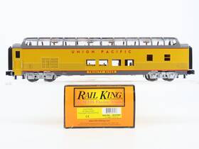 30-67661 Mth O Gauge 3-rail Rail King Up 60ft Vista Dome Passenger-trinity River