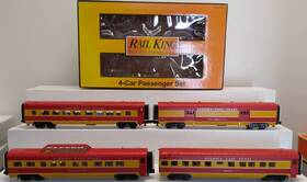 30-6770 Mth O Florida East Coast 60ft Streamlined Abs Passenger Set Of 4 Ln