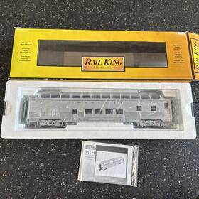 30-67706 Mth Santa Fe 60ft Full-length Streamlined Vista Dome Car #565 Rail King