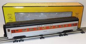 Mth 30-67725 O Gauge Nh 60ft Streamlined Illuminated Coach Car With Box