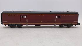 30-67801 Mth O Norfolk And Western 60ft Streamlined Abs Passenger Cars 1283 Only