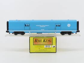 30-67829 Mth O Gauge 3-rail Rail King Gecx Ge Evolution 60ft Baggage Passenger 90
