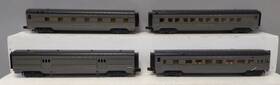 30-67953 Mth O Union Pacific 60ft Streamlined Passenger Car Set Of 4