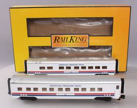 30-68047 Mth O American Freedom 60ft Streamlined Sleeper/diner Set Of 2 Ln