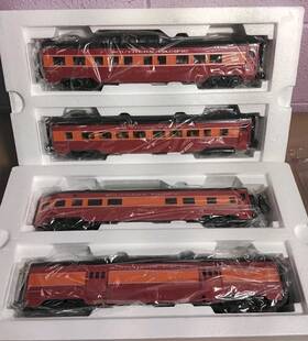 30-68066 Mth Railking Sothern Pacific 4-car 60ft Streamlined Passenger Set