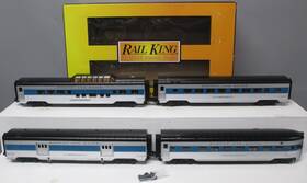 30-68078 Mth O Gauge Boston And Maine 4-car Passenger Set Nib