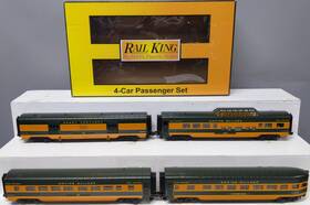 30-68184 Mth O Gauge Great Northern 4-car 60ft Streamlined Passenger Set Ln/box