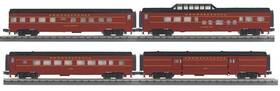 30-68252 Mth Railking O Scale Pennsylvania 60ft Passenger 4-car Set -new 30-68252 Mth Railking O Scale Pennsylvania 60ft Passenger 4-car Set -new